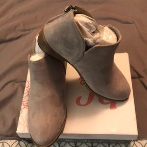 Grey Ankle Boots size 8